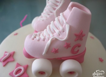 Os meus patins cor de rosa