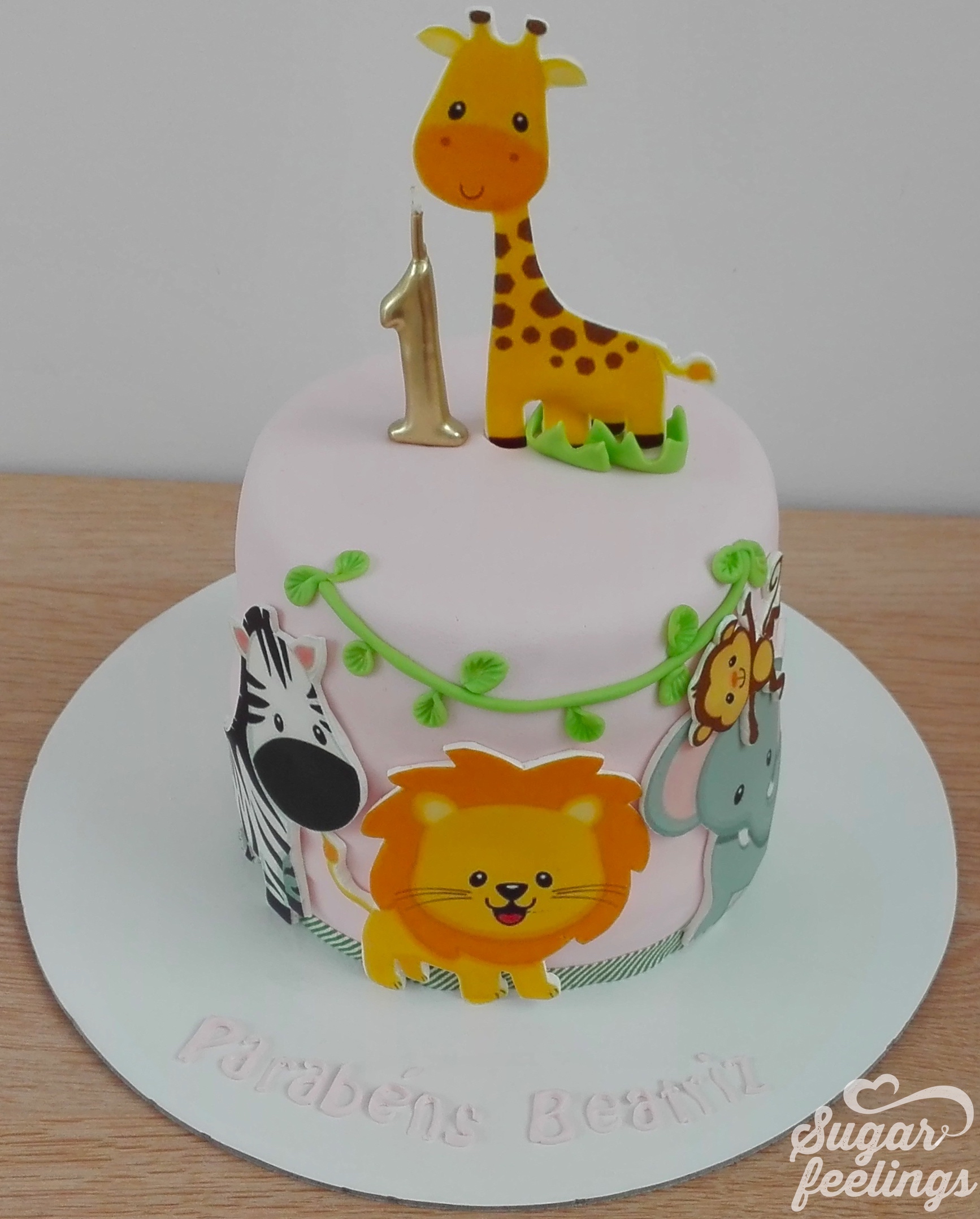 Animais da selva – Menina