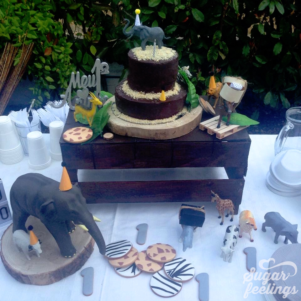 “Animais da selva” – Meu 1º Aninho