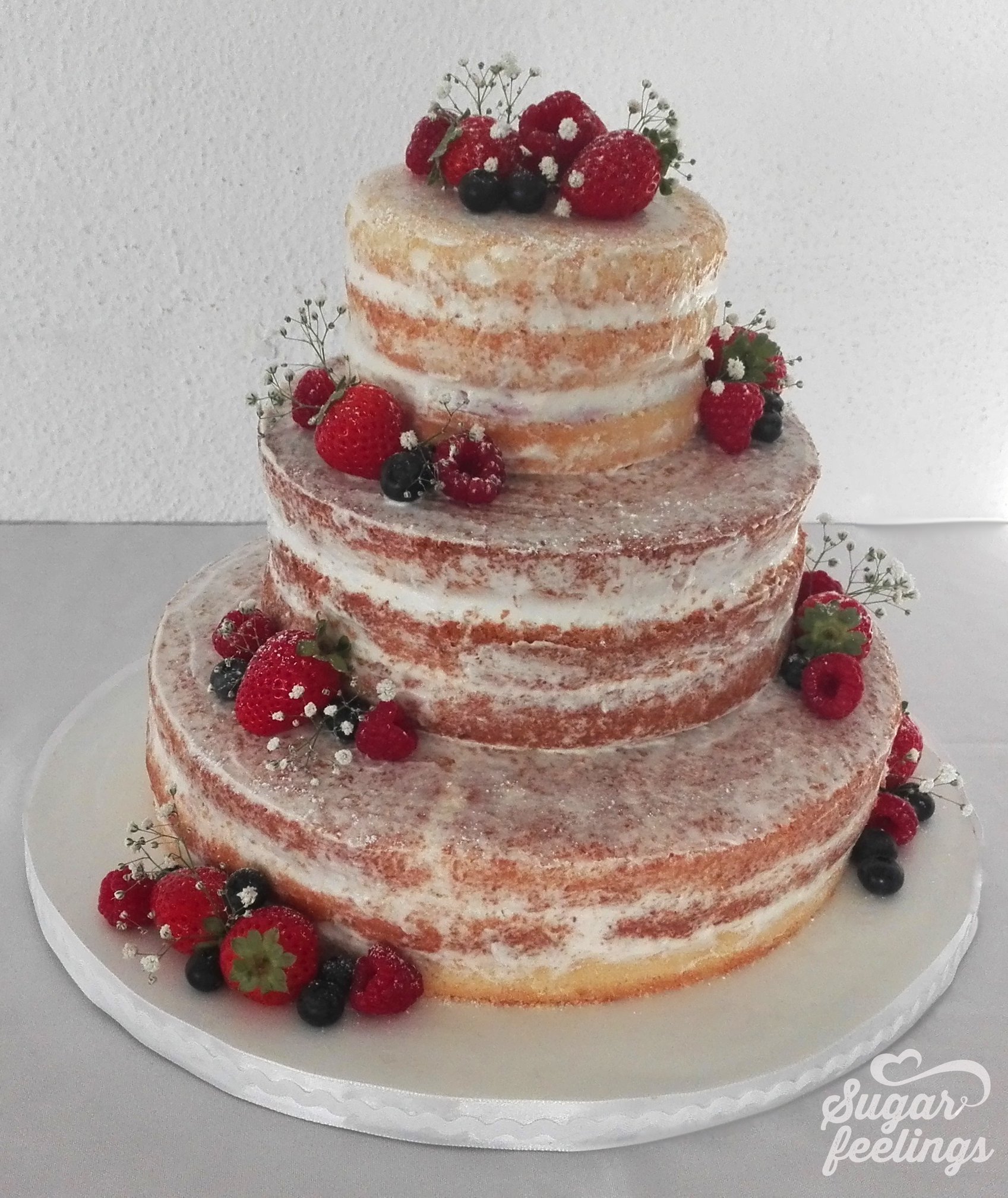 Casamento – Naked caked & Red fruits