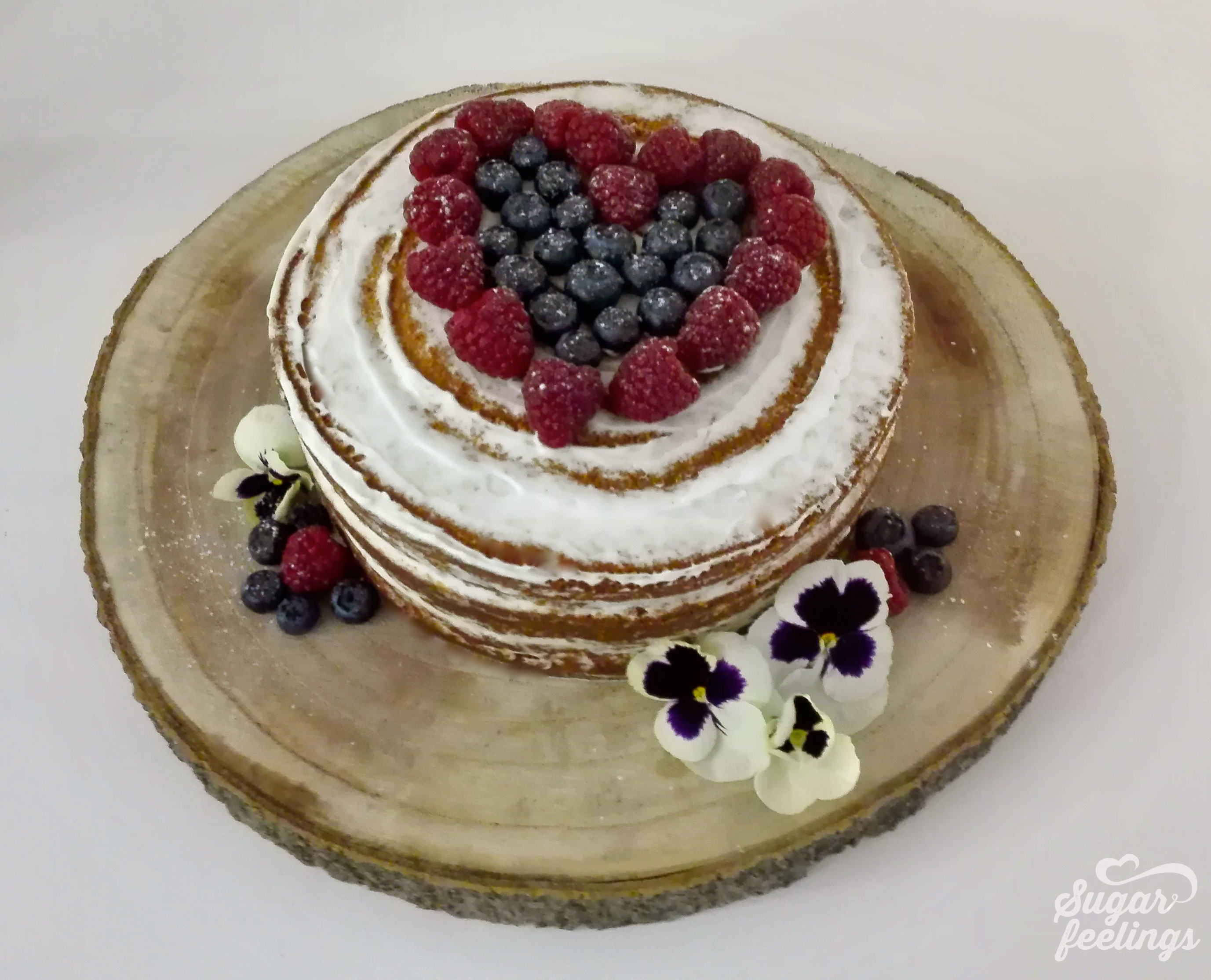 “Amor perfeito” – Bolo de Casamento