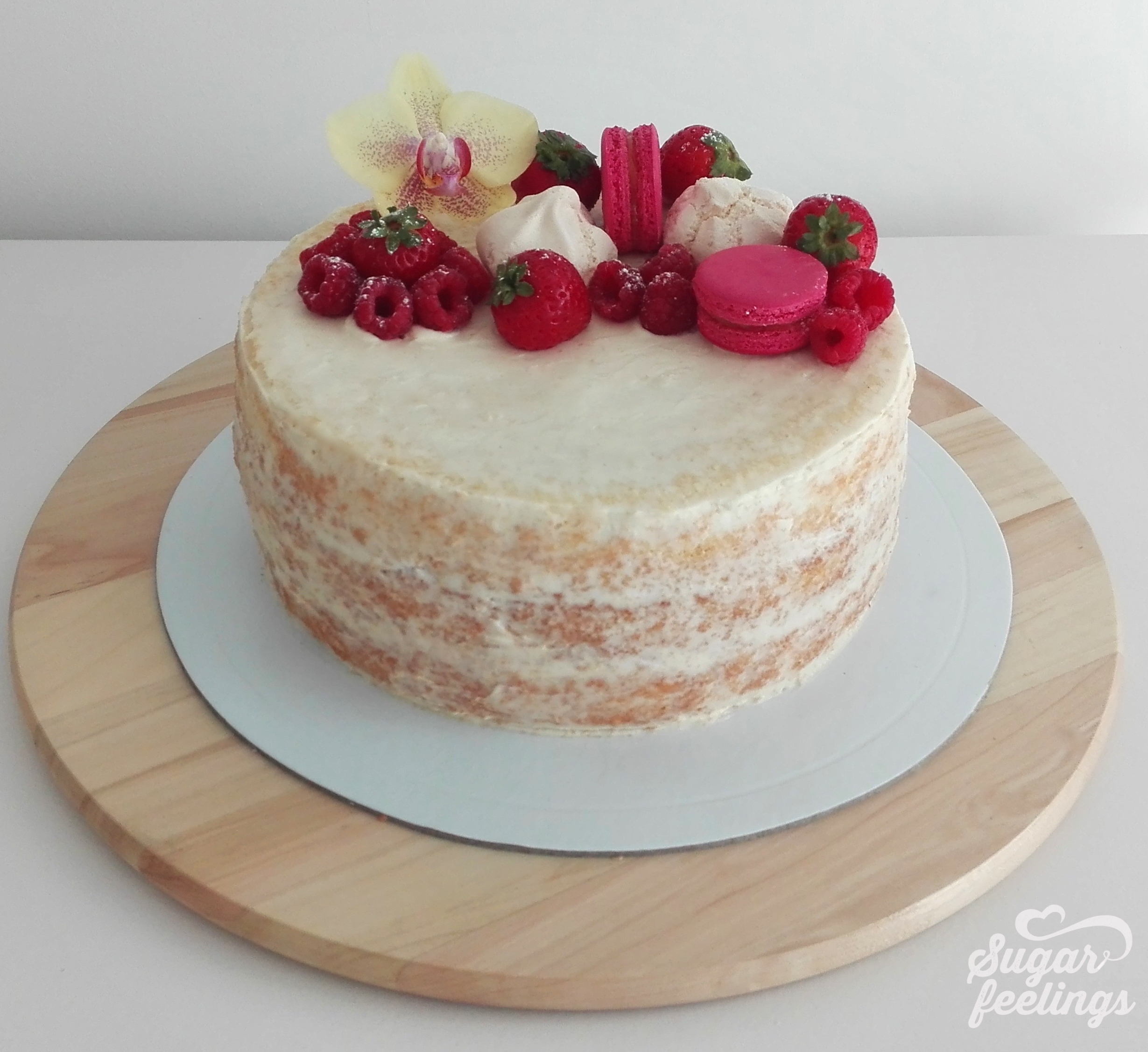 Red fruits & Macarons